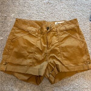 Cosmic Blue Love Women's Utility Cargo Shorts (Joni Patch Pocket) Size 27 (4)